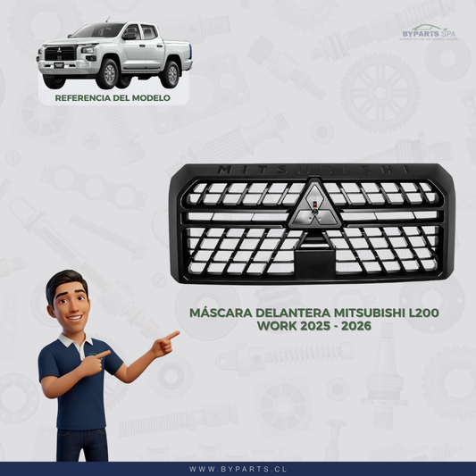 Máscara Mitsubishi L200  Work XR, Katana XR, Katana XRT 2025